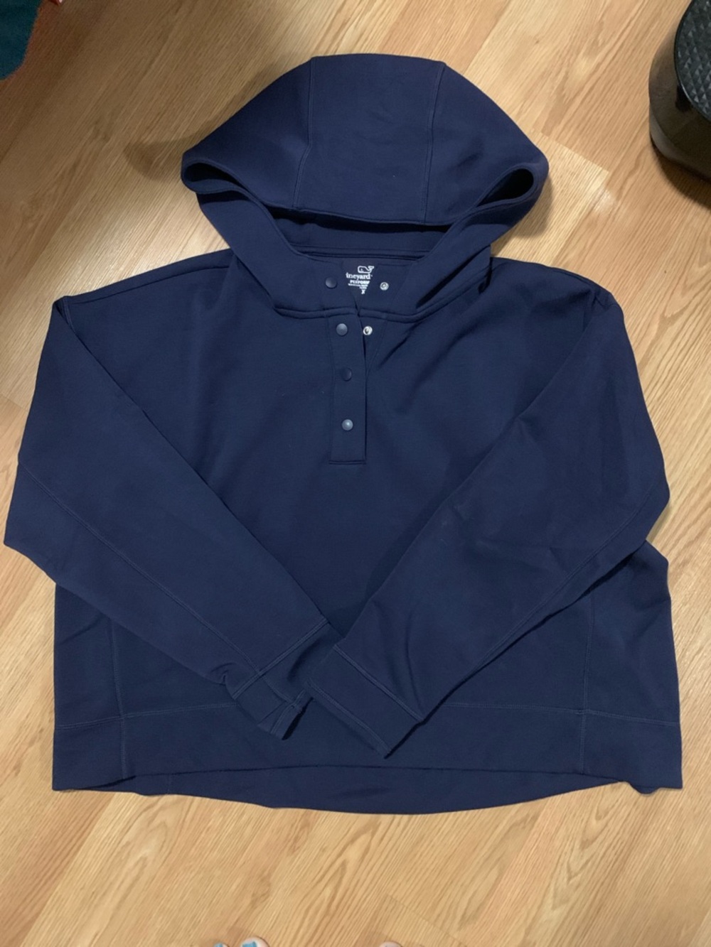 Vineyard vines women’s snap hoodie performance